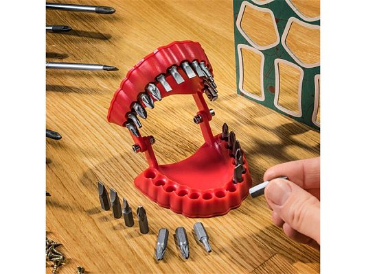 Sada bitů GADGET MASTER Denture Bits Holder 28ks