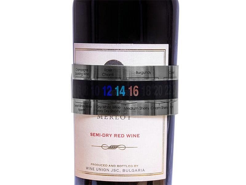 Teploměr na víno GADGET MASTER Wine Thermometer