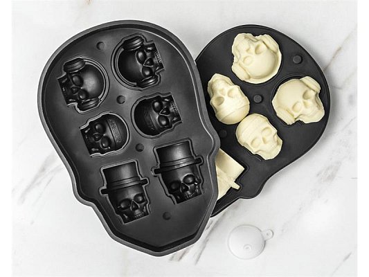 Forma na led GADGET MASTER Ice Tray Skulls 6ks