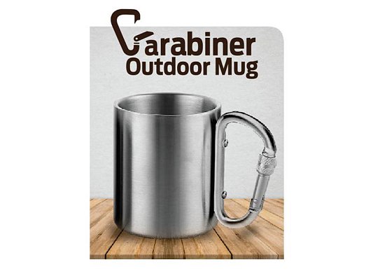 Hrnek GADGET MASTER Carabiner Outdoor Mug