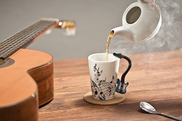 Hrnek GADGET MASTER Music Mug Guitar Blue