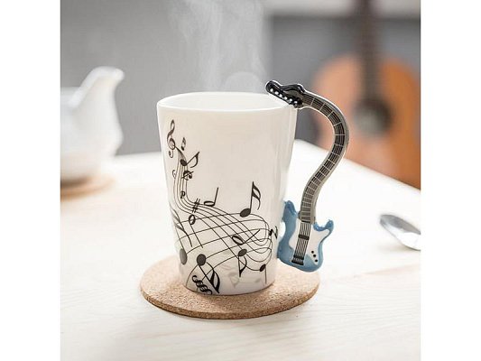 Hrnek GADGET MASTER Music Mug Guitar Blue