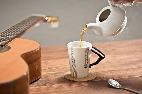 Hrnek GADGET MASTER Music Mug Piano