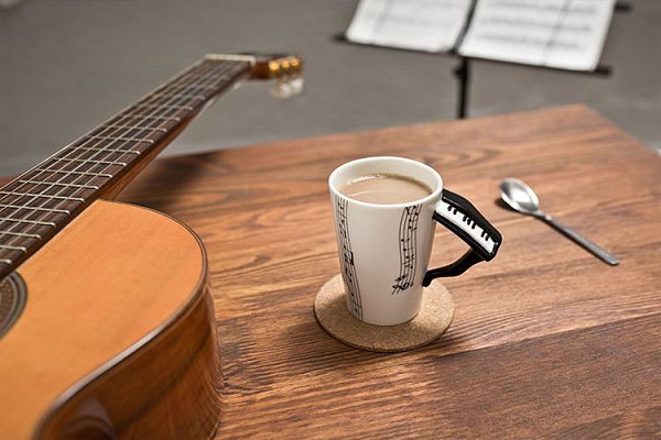 Hrnek GADGET MASTER Music Mug Piano