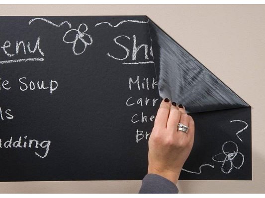 Samolepicí fólie na zeď s křídami GADGET MASTER Chalkboard Wall Sticker