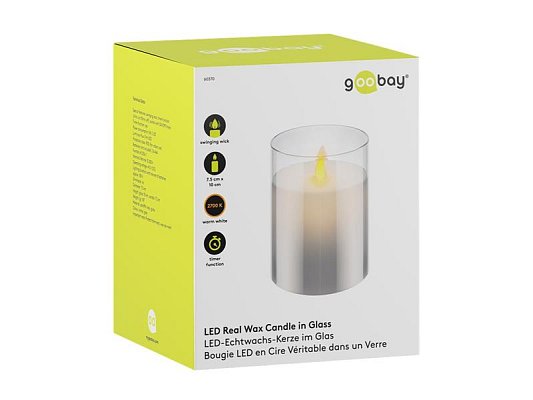 Vosková LED svíčka GOOBAY 60370