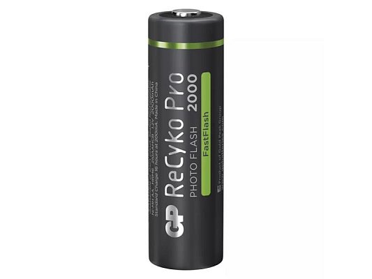 Baterie AA (R6) nabíjecí 1,2V/2000mAh GP ReCyko Pro Photo Flas 4ks