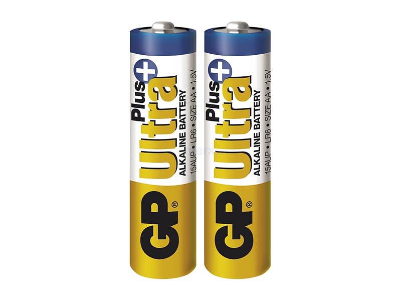 Baterie AA (R6) alkalická GP Ultra Plus Alkaline 2 ks