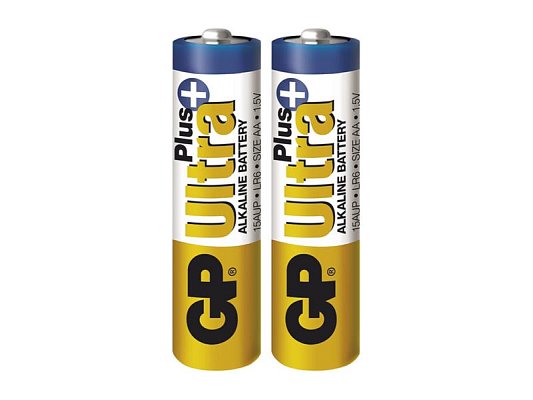 Baterie AA (R6) alkalická GP Ultra Plus Alkaline 2 ks