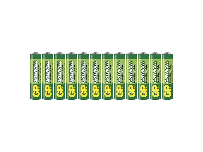 Baterie AAA (R03) Zn-Cl GP Greencell 12ks