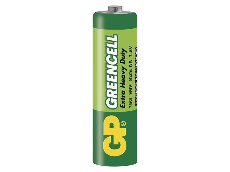 Baterie AA (R6) Zn-Cl GP Greencell 12ks