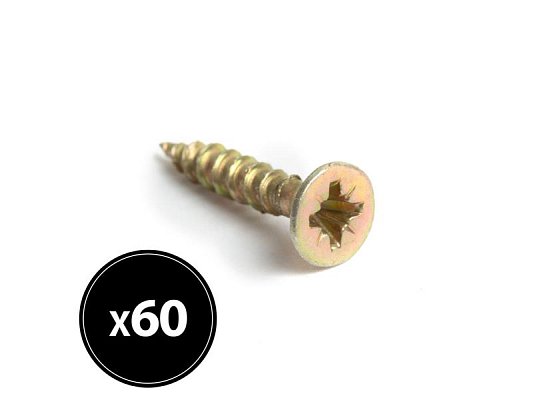 Šroub do dřevotřísky HANDY 04802C 4x30mm 60ks