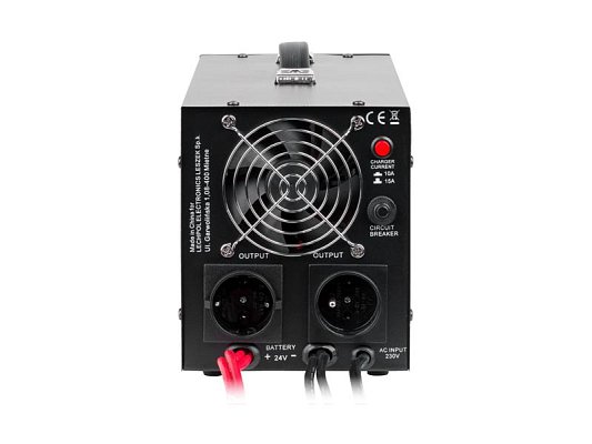 Zdroj záložní KEMOT PROsinus-1500/24 ​​1050W 24V Black