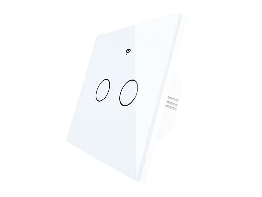 Smart vypínač osvětlení MOES Light Button Switch WS-EU2 WiFi Tuya