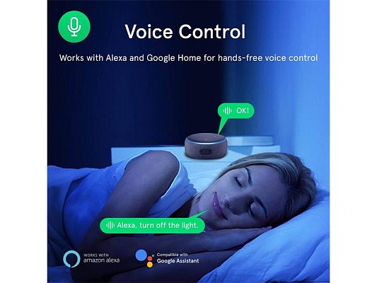 Smart sada LED žárovek E27 9W RGB NOUS P3/2pack WiFi Tuya