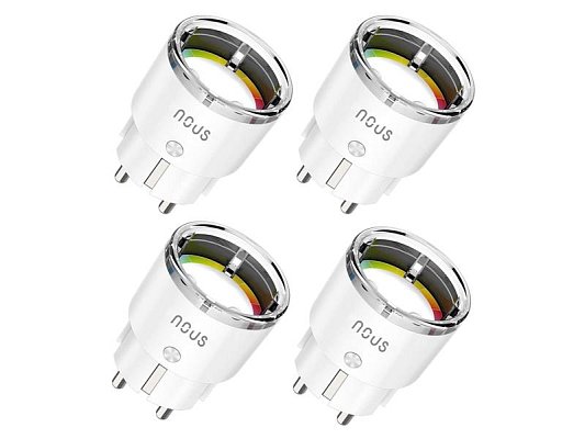 Smart sada zásuvek NOUS A1Z/4pack ZigBee Tuya