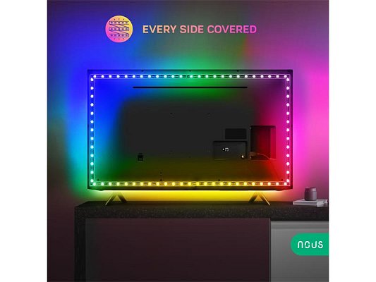 Smart LED pásek 5V 20LED/m IP44 5W RGB NOUS F9 2m WiFi Tuya