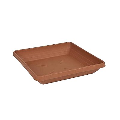 Miska pod květináč Quattro terakota 50x50cm