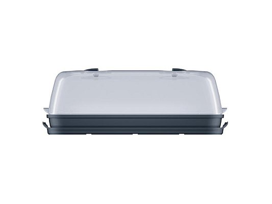 Minipařeniště Respana Table Greenhouse antracit 51,5cm polykarbonové víko