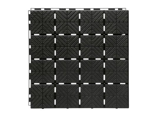 Dlaždice zahradní EASY SQUARE černá 40x40cm - 1,5m2