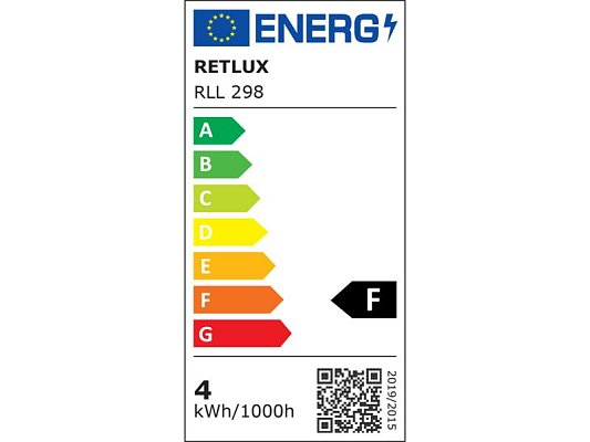 Žárovka LED G9 3,5W bílá teplá RETLUX RLL 298