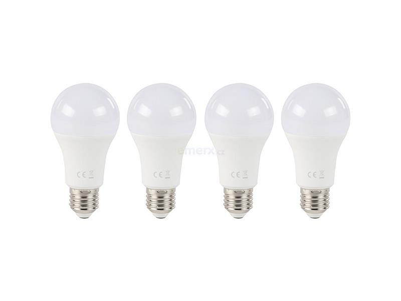 Žárovka LED E27 12W A60 bílá teplá RETLUX REL 33 4ks