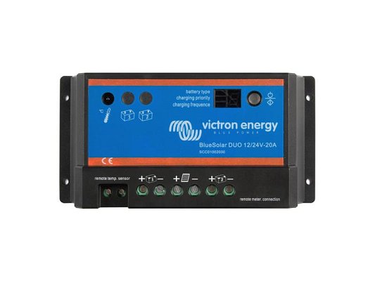 Solární regulátor PWM Victron Energy BlueSolar-light 20A LCD 12V/24V