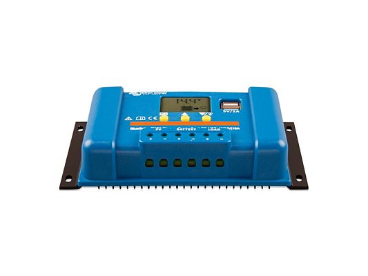 Solární regulátor PWM Victron Energy 10A  LCD a USB 12V/24V