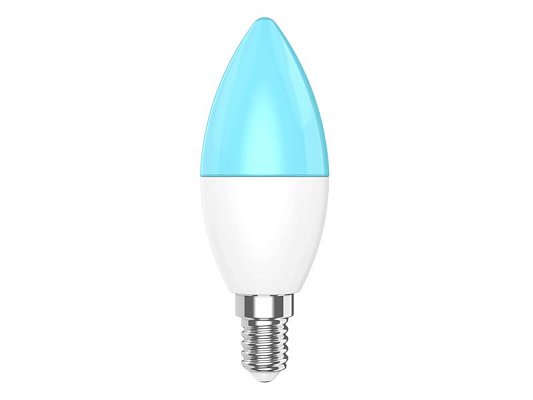 Smart sada LED žárovek E14 5W RGB WOOX R9075/2pack WiFi Tuya