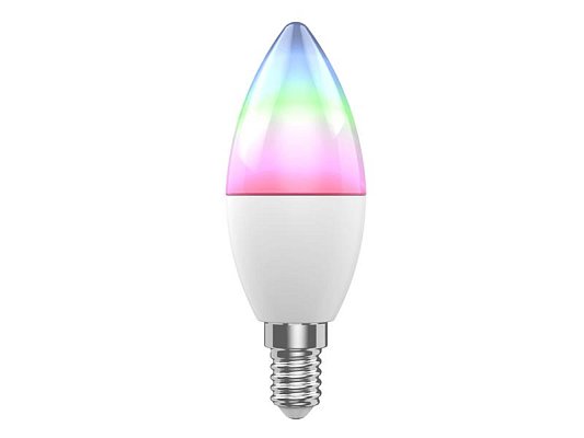Smart sada LED žárovek E14 5W RGB WOOX R9075/2pack WiFi Tuya
