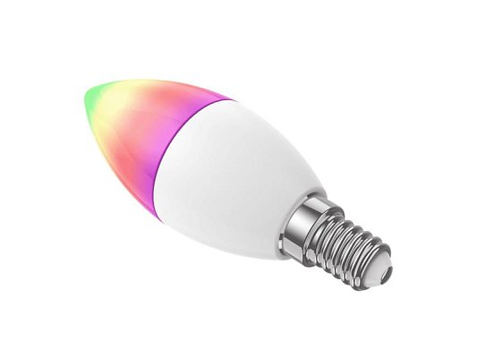 Smart sada LED žárovek E14 5W RGB WOOX R9075/2pack WiFi Tuya