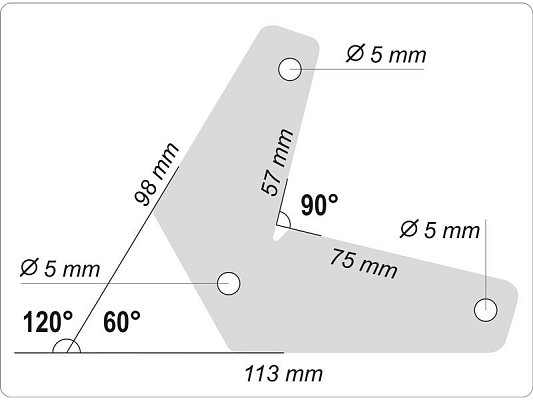 Magnetické držáky svářečské YATO YT-08721 10kg 2ks