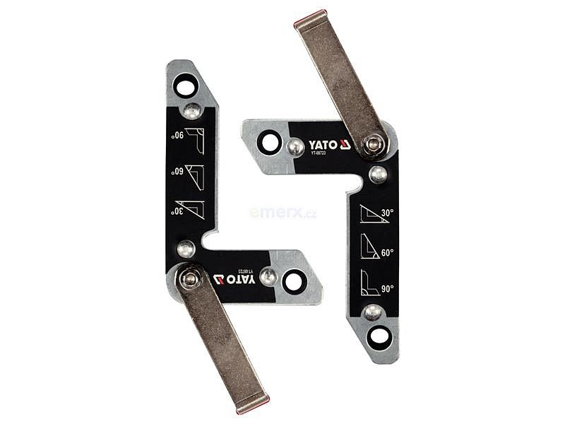 Magnetické držáky svářečské YATO YT-08723 32kg 2ks