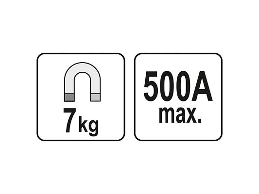 Magnetický držák ke svařování YATO YT-08625 7kg