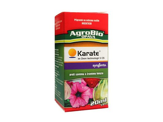 Přípravek proti hmyzu AGROBIO Karate Zeon 5 CS 20ml