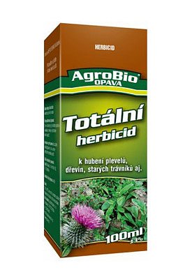 Přípravek k hubení jednoletých a víceletých plevelů AGROBIO 250ml