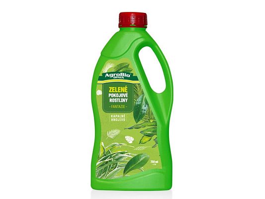 Hnojivo pro zelené pokojové rostliny AGROBIO Fantazie 750ml