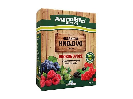 Hnojivo pro drobné ovoce AGROBIO Trumf 1kg