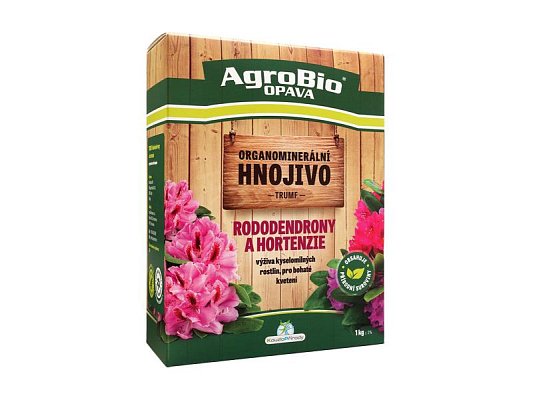 Hnojivo pro rododendrony a hortenzie AGROBIO Trumf 1kg