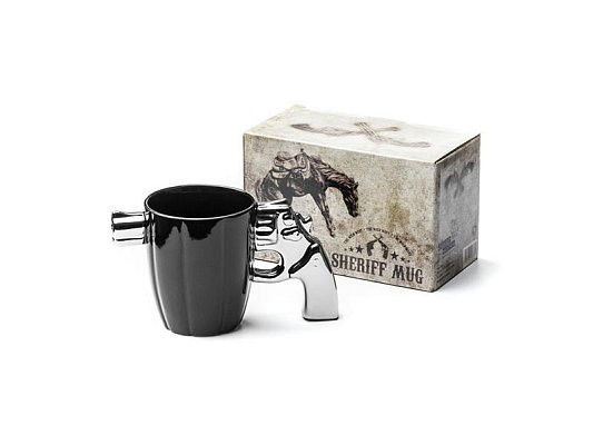 Hrnek GADGET MASTER Sheriff Mug Silver