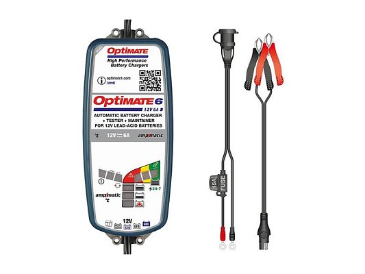 Nabíječka akumulátorů TECMATE OPTIMATE 6 Ampmatic, 12V - 6A