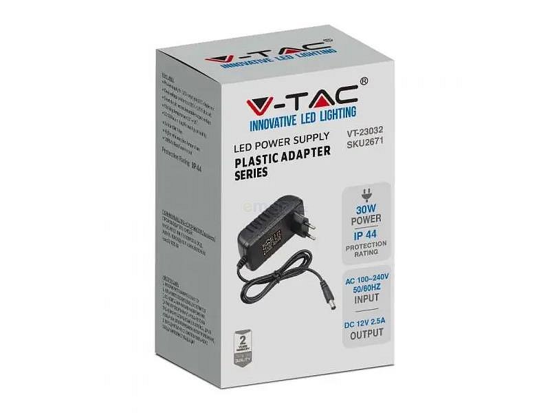 Adaptér napájecí 12V 2500mA V-TAC VT-23032