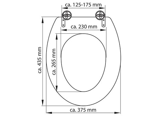 WC sedátko SCHÜTTE Balance