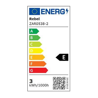 Žárovka LED G9 3W bílá přírodní REBEL ZAR0538-2