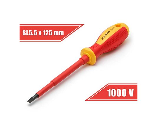 Šroubovák 5,5x125 plochý elektro HANDY 10563
