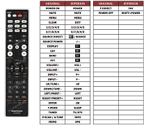 Marantz ST-6003 náhradní dálkový ovladač jiného vzhledu