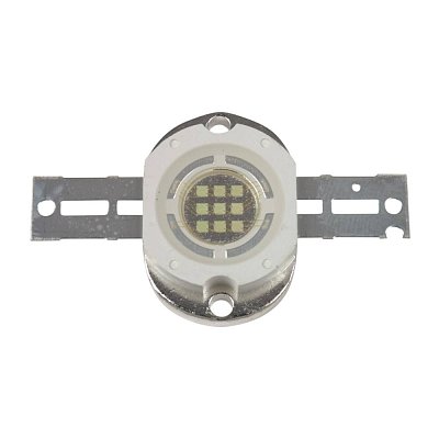 LED 10W zelená; 90°; 15V; 1050 mA