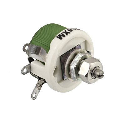 Drátový potenciometr, 100R, lineární, mono