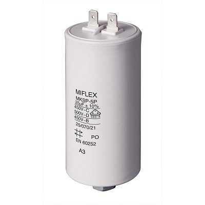 25uF/450Vac; MKP; 45x83; šroub