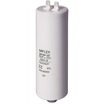 45uF/450Vac; MKP; 45x119; šroub